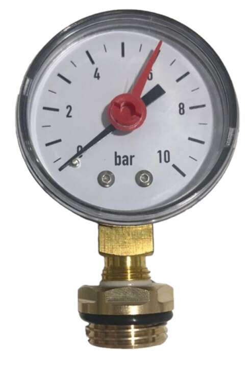 Photo Kit manomètre pour Collecteur Inox pré-monté N2I