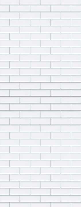 Photo Panneau mural douche NU VIPANEL CARRELAGE CARRELAGE LEIPZIG BRI. 1000x2550x3MM