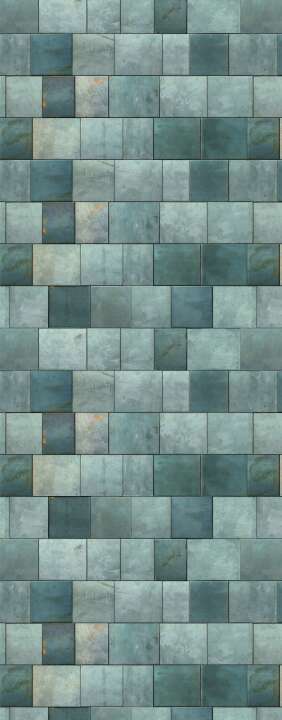 Photo Panneau mural douche VIPANEL CARRELAGE BÉTON MÉTALLIQUE BRI. 1000x2550x3MM