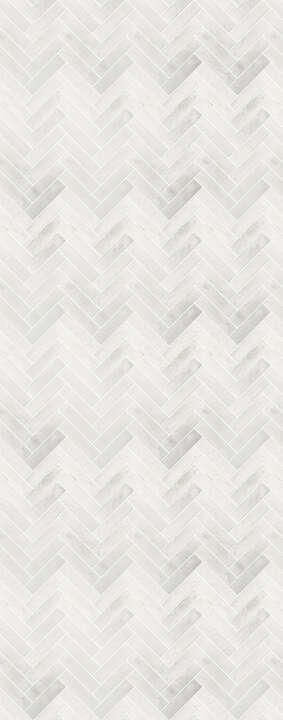 Photo Panneau mural douche NU VIPANEL CARISSIMA ZÉLLIGE BLANC BRI. 1000x2550x3MM