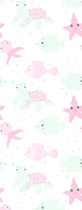 Photo Panneau mural douche NU VIPANEL KIDS SOUS LOCEAN MAT 1000x2550x3MM