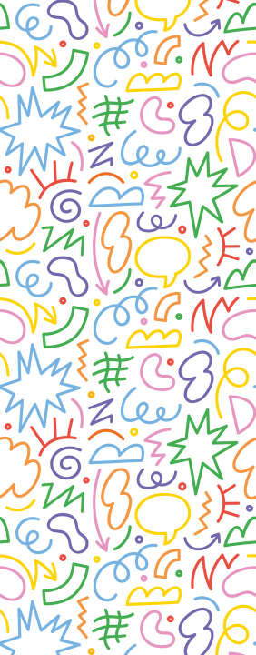 Photo Panneau mural douche NU VIPANEL KIDS HAPPY BRAINSTORM MAT 1000x2550x3MM