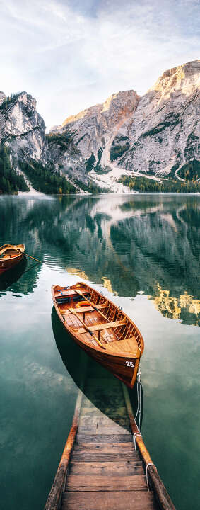 Photo Panneau mural douche NU VIPANEL INSPIRATION NATURE LAC BRI. 1000x2550x3MM