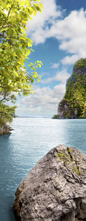 Photo Panneau mural douche NU VIPANEL INSPIRATION NATURE THAILAND R BRI. 1000x2550x3MM