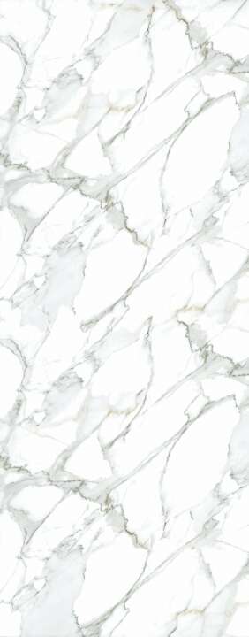 Photo Panneau mural douche VIPANEL PIERRE MARBRÉ BLANC CALACATTA BRI. 1000x2550x3MM