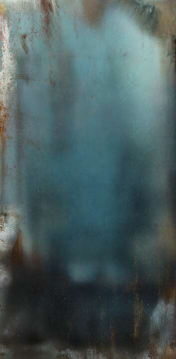 Photo Panneau mural douche VIPANEL METAL TITANE CENDRÉ 3 VEL. 1250x2550x3MM