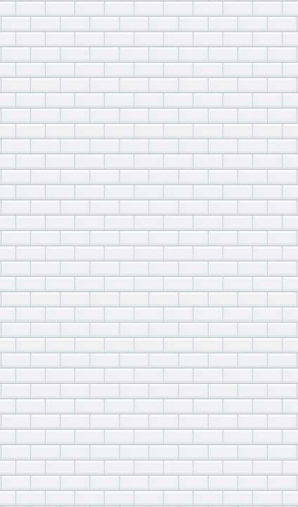 Photo Panneau mural douche NU VIPANEL CARRELAGE SUBWAY BRI. 1500x2550x3MM