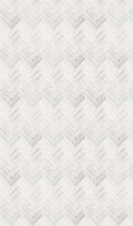 Photo Panneau mural douche NU VIPANEL CARISSIMA ZÉLLIGE BLANC BRI. 1500x2550x3MM