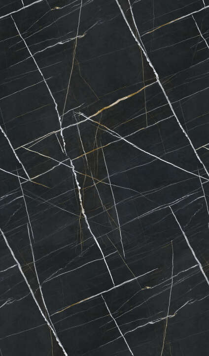 Photo Panneau mural douche VIPANEL MARBRE REFLET NOCTURNE MAT 1500x2550x3MM