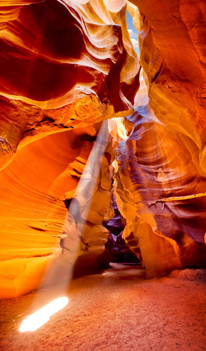 Photo Panneau mural douche NU VIPANEL INSPIRATION NATURE RED ROCK BRI. 1500x2550x3MM