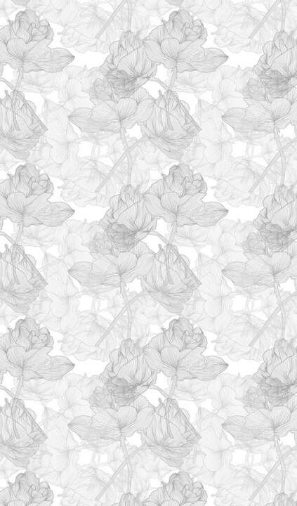 Photo Panneau mural douche NU VIPANEL INSPIRATION NATURE ROMANT ROSE MAT 1500x2550x3MM