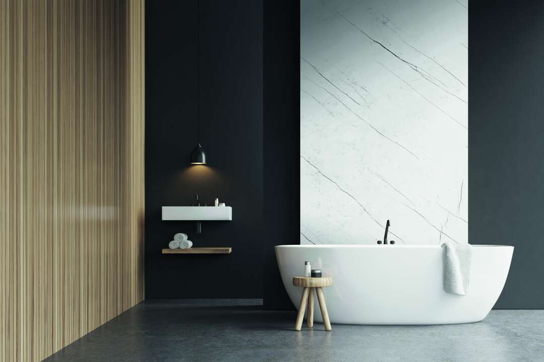 Photo Panneau mural douche VIPANEL MARBRE CLASSICO MAT 1000x2100x3MM