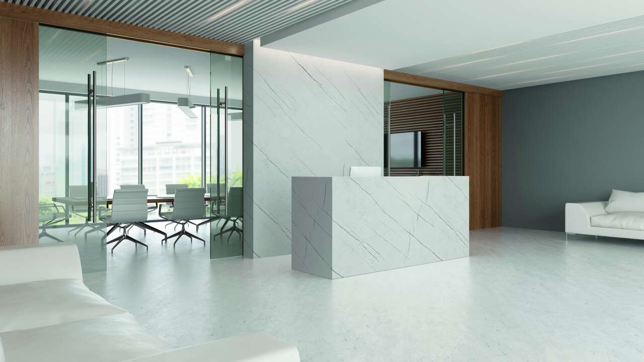 Photo Panneau mural douche VIPANEL MARBRE CLASSICO MAT 1000x2100x3MM