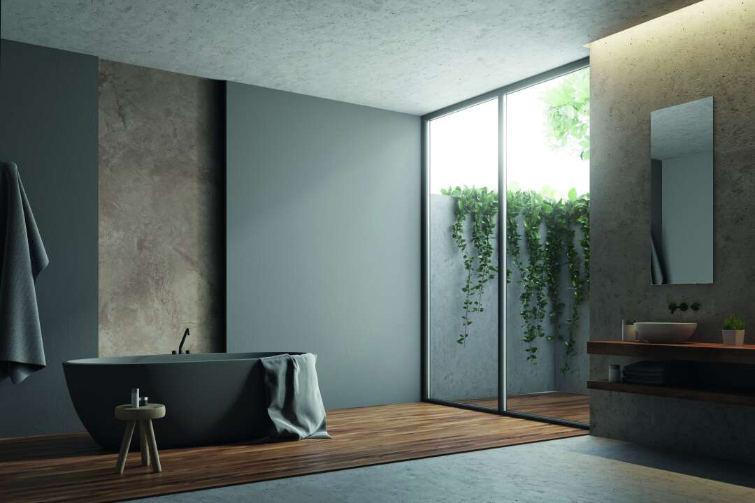 Photo Panneau mural douche NU VIPANEL MARBRE EMPERADOR VEL. 1000x2550x3MM