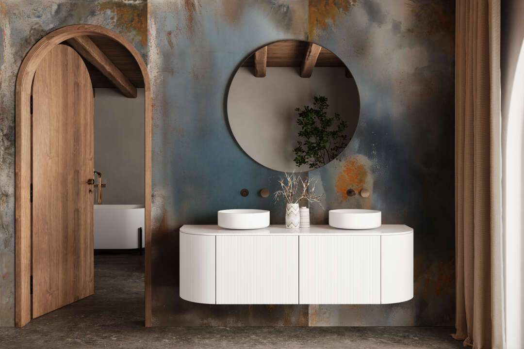 Photo Panneau mural douche VIPANEL METAL TITANE CENDRÉ 3 VEL. 1250x2550x3MM