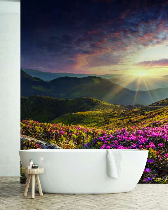 Photo Panneau mural douche NU VIPANEL INSPIRATION NATURE LEV SOL MT BRI. 1500x2550x3MM