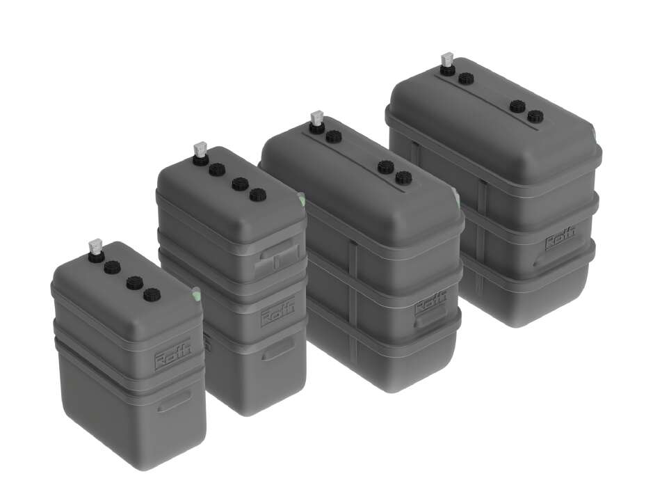 Photo Cuve fioul Rothalen plus 700 L avec enveloppe secondaire PE