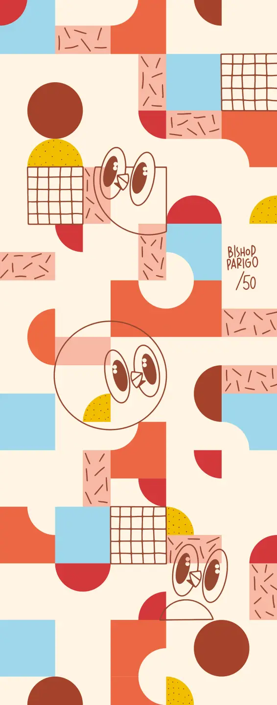 Photo Panneau mural douche VIPANEL ART IN BATHROOM BISHOP PARIGO 2 BRI. 1000x2550x3MM