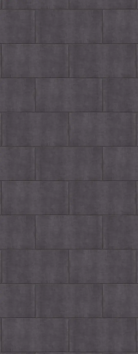 Panneau mural douche VIPANEL CARRELAGE DALLE GRISE BRI. 1000x2550x3MM|Revêtement pour salle de bain