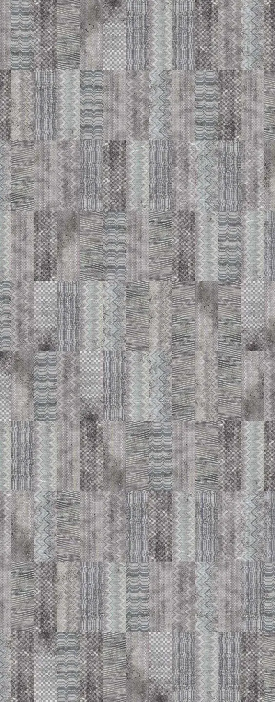 Panneau mural douche VIPANEL CARRELAGE CARREAUX TEXTILE LO BRI. 1000x2550x3MM