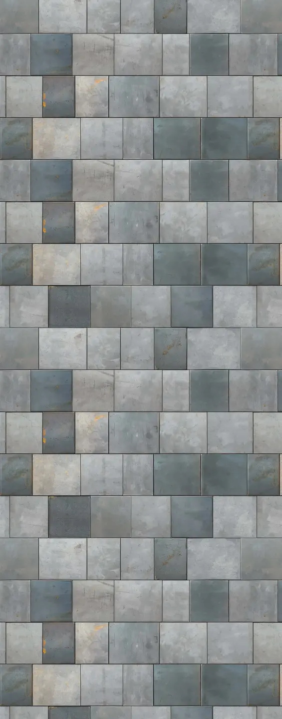 Panneau mural douche VIPANEL CARRELAGE BÉTON MÉTALLIQUE BRI. 1000x2550x3MM