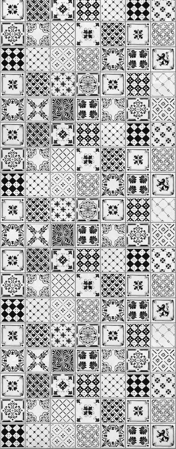 Panneau mural douche VIPANEL CARRELAGE CARREAUX INDIGO GRI BRI. 1000x2550x3MM|Revêtement pour salle de bain