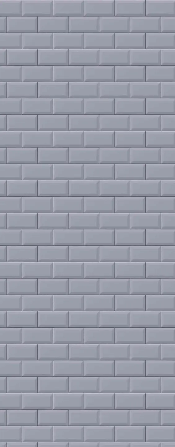 Photo Panneau mural douche NU VIPANEL CARRELAGE CARRELAGE BERLIN GR BRI. 1000x2550x3MM