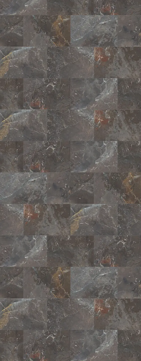 Panneau mural douche VIPANEL CARRELAGE PIERRE CASTELLO FON BRI. 1000x2550x3MM