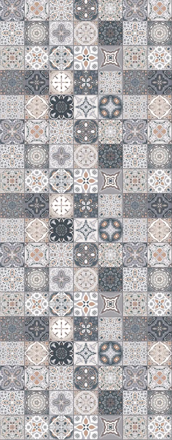 Photo Panneau mural douche NU VIPANEL CARRELAGE CARREAUX PORTUG TRA BRI. 1000x2550x3MM