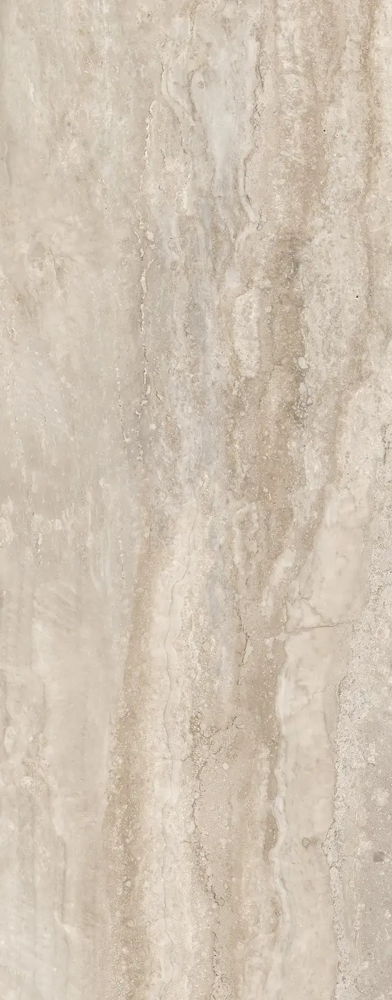 Panneau mural douche VIPANEL CARISSIMA CLASSIC TRAVERTIN MAT 1000x2550x3MM|Revêtement pour salle de bain