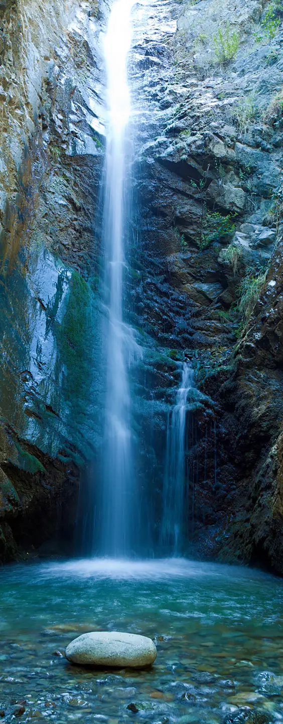 Panneau mural douche VIPANEL INSPIRATION NATURE GROTTE BLE BRI. 1000x2550x3MM|Revêtement pour salle de bain