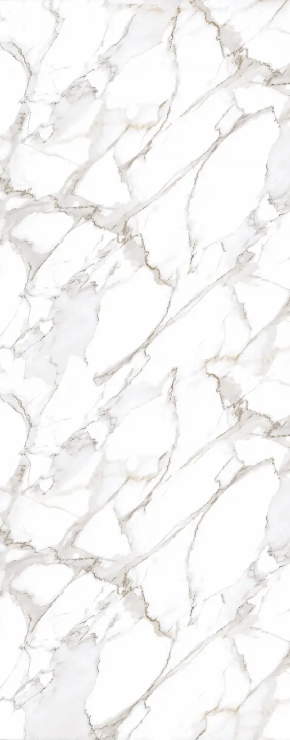 Photo Panneau mural douche NU VIPANEL PIERRE MARBRÉ BLANC CALACATTA BRI. 1000x2550x3MM