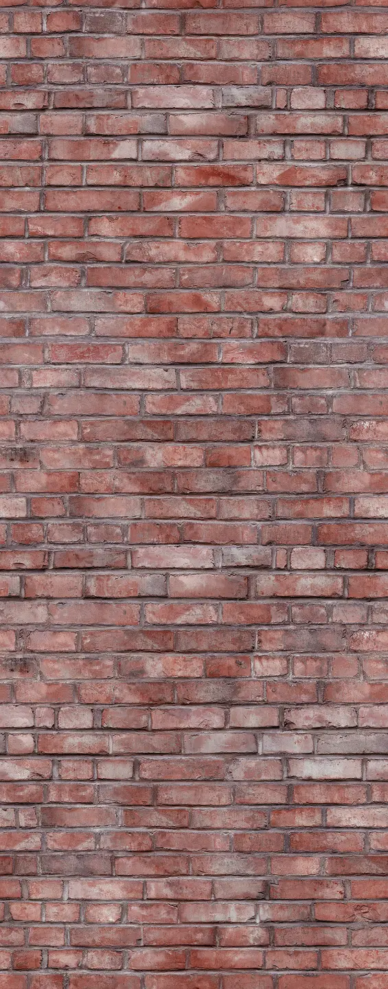 Panneau mural douche VIPANEL PIERRE BRIQUES ROUGES VEL. 1000x2550x3MM|Revêtement pour salle de bain