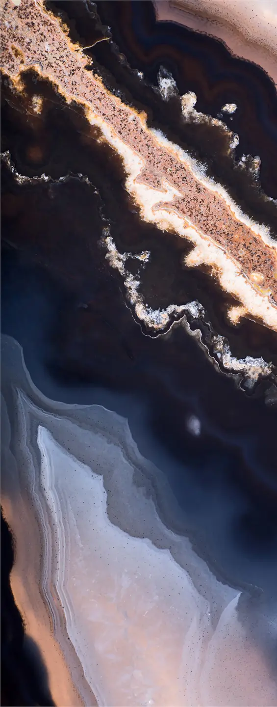 Photo Panneau mural douche NU VIPANEL PIERRE CRISTAL ROSE BRI. 1000x2550x3MM