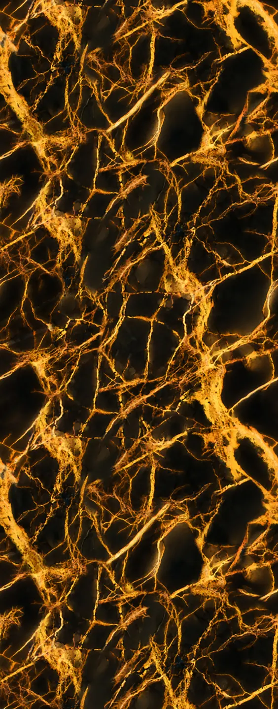 Panneau mural douche VIPANEL PIERRE CRISTAL JAUNE BRI. 1000x2550x3MM|Revêtement pour salle de bain