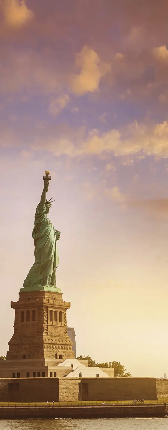 Panneau mural douche VIPANEL PAYSAGE URBAIN STATUE LIBRTÉ BRI. 1000x2550x3MM