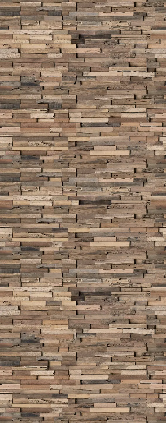 Panneau mural douche VIPANEL BOIS ACAJOU MAT 1000x2550x3MM|Revêtement pour salle de bain