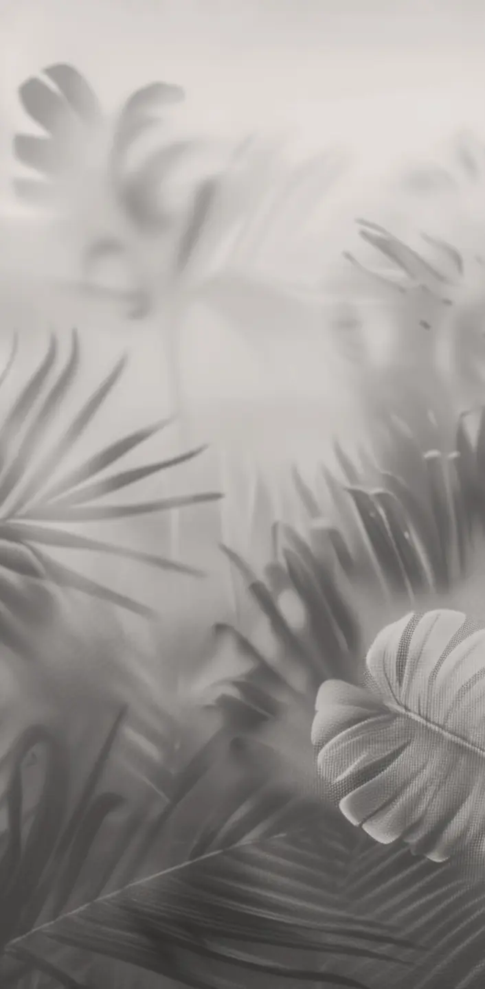 Photo Panneau mural douche VIPANEL WALL DREAM VOILE TROPICAL 2 VEL. 1250x2550x3MM