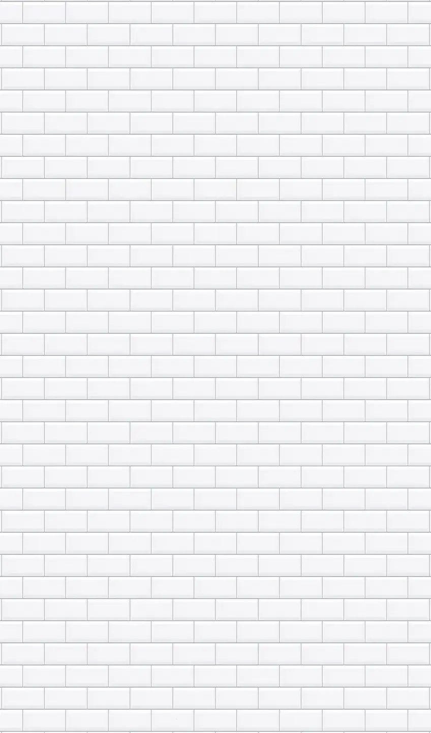 Panneau mural douche VIPANEL CARRELAGE SUBWAY BRI. 1500x2550x3MM|Revêtement pour salle de bain