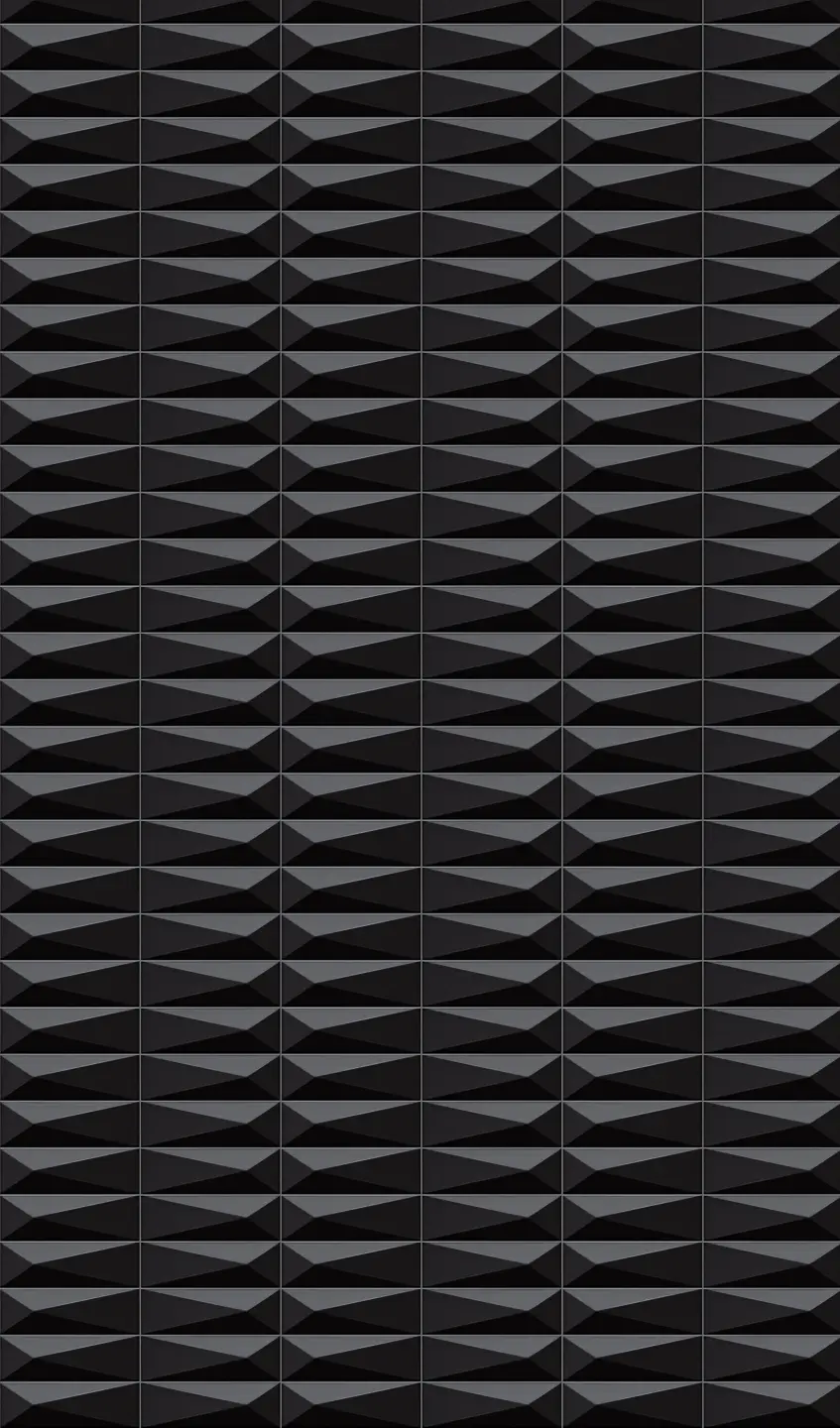 Panneau mural douche VIPANEL CARRELAGE AVANTGARDE NOIR BRI. 1500x2550x3MM|Revêtement pour salle de bain