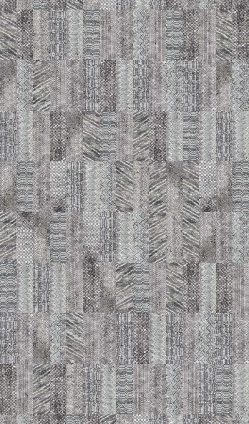 Panneau mural douche VIPANEL CARRELAGE CARREAUX TEXTILE LO BRI. 1500x2550x3MM|Revêtement pour salle de bain