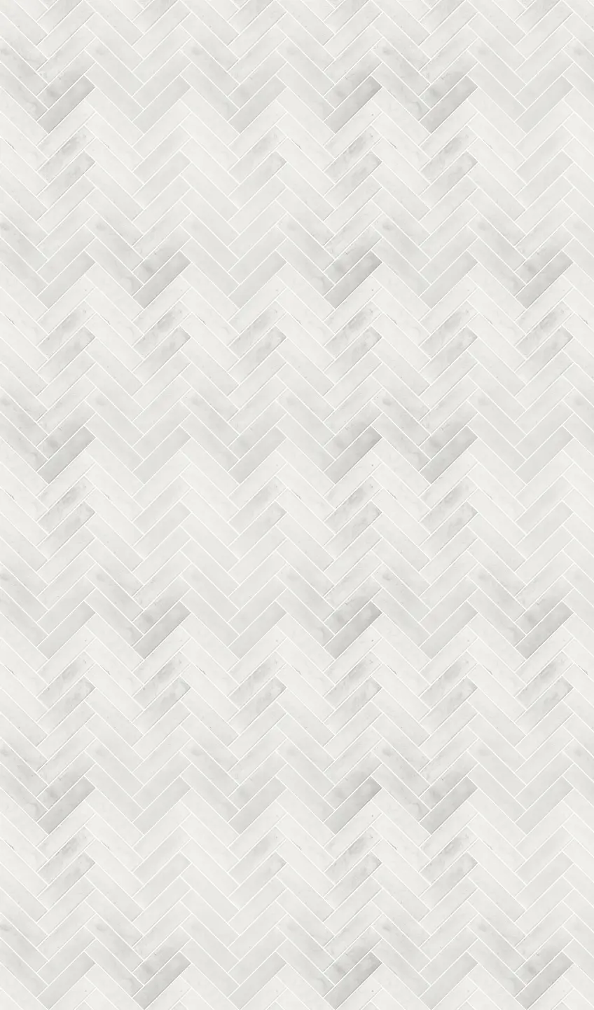 Panneau mural douche VIPANEL CARISSIMA ZÉLLIGE BLANC BRI. 1500x2550x3MM|Revêtement pour salle de bain