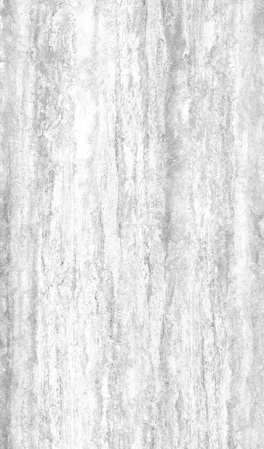 Photo Panneau mural douche NU VIPANEL CARISSIMA TRAVERTIN BLANC MAT 1500x2550x3MM