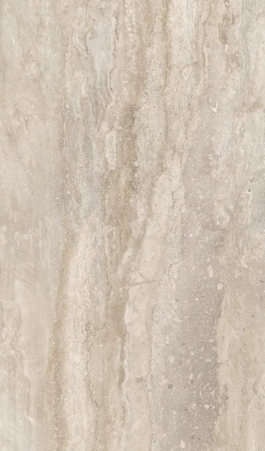 Panneau mural douche VIPANEL CARISSIMA CLASSIC TRAVERTIN MAT 1500x2550x3MM|Revêtement pour salle de bain