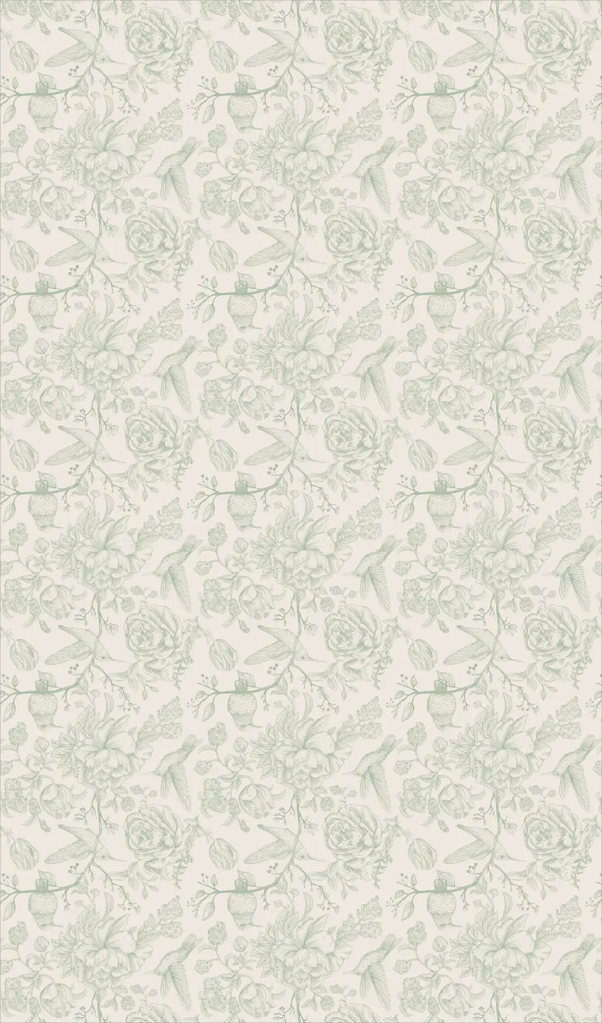 Photo Panneau mural douche VIPANEL FLORE REINVENTE JARDIN SECRET VEL. 1500x2550x3MM