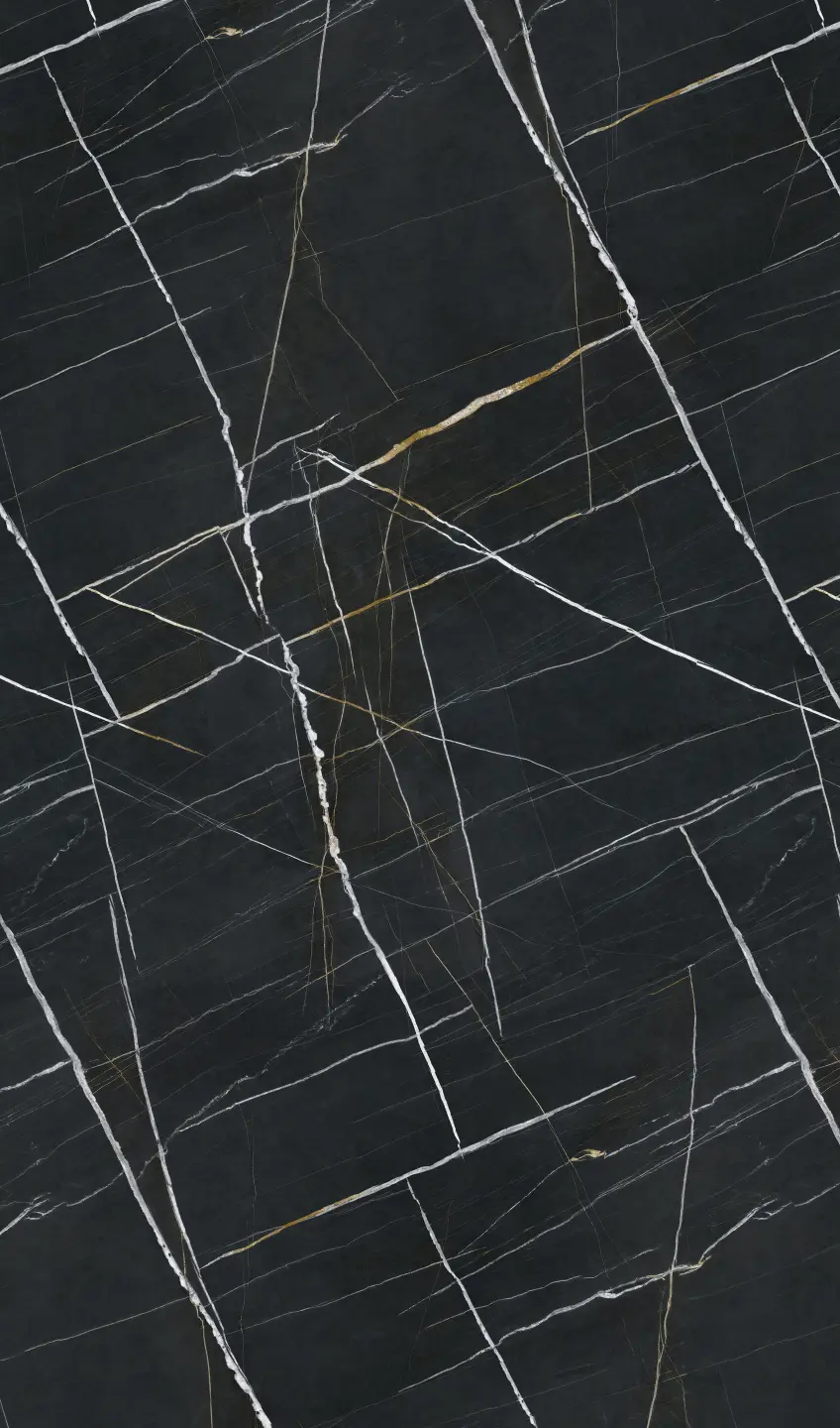 Panneau mural douche VIPANEL MARBRE REFLET NOCTURNE BRI. 1500x2550x3MM|Revêtement pour salle de bain