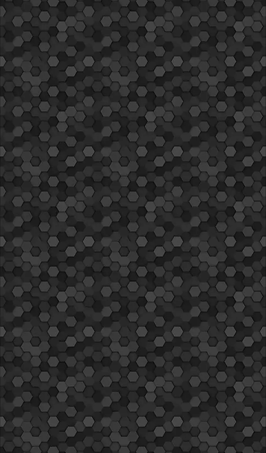 Panneau mural douche VIPANEL MOTIF HEXAGONE NOIR VEL. 1500x2550x3MM|Revêtement pour salle de bain