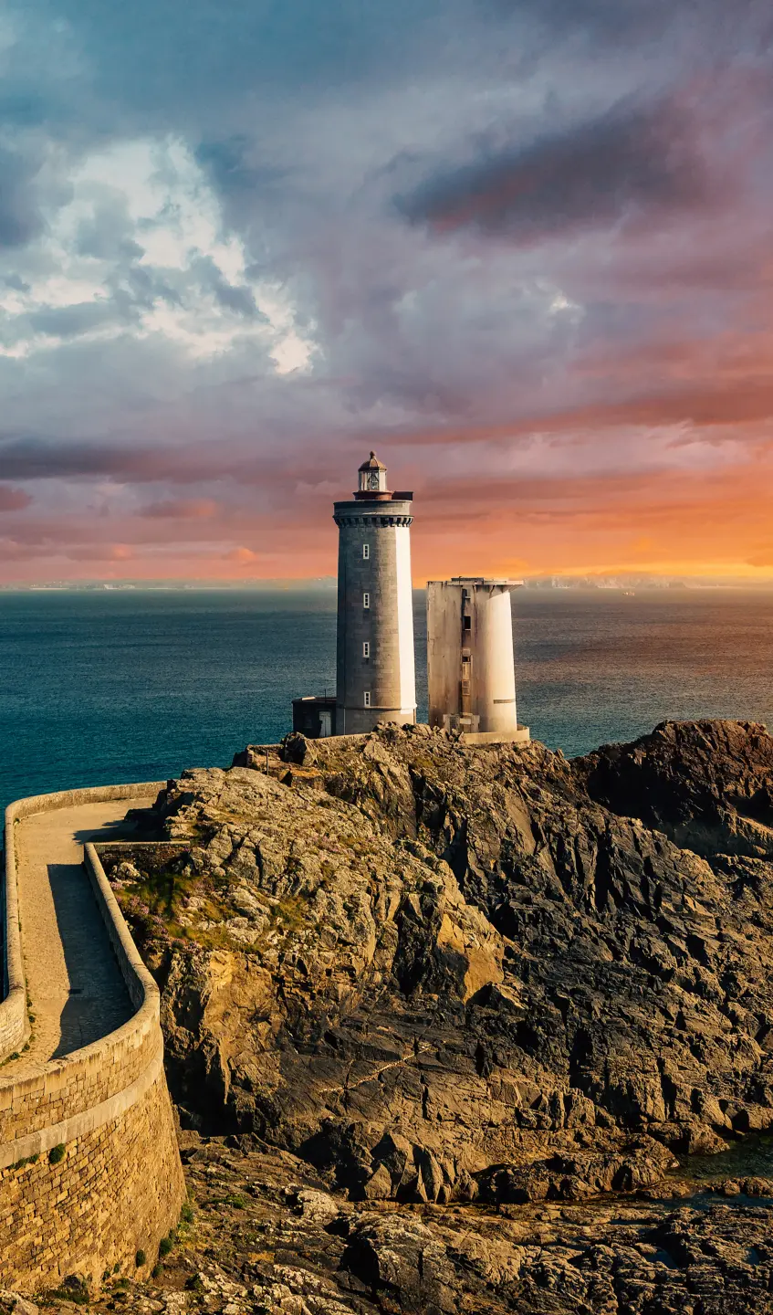 Panneau mural douche VIPANEL INSPIRATION NATURE PHARE BRI. 1500x2550x3MM|Revêtement pour salle de bain