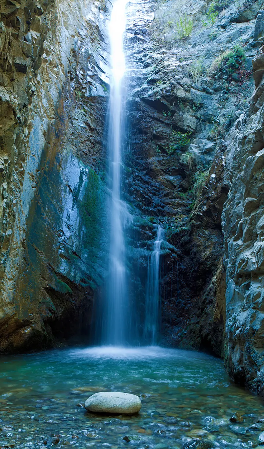 Panneau mural douche VIPANEL INSPIRATION NATURE GROTTE BLE BRI. 1500x2550x3MM