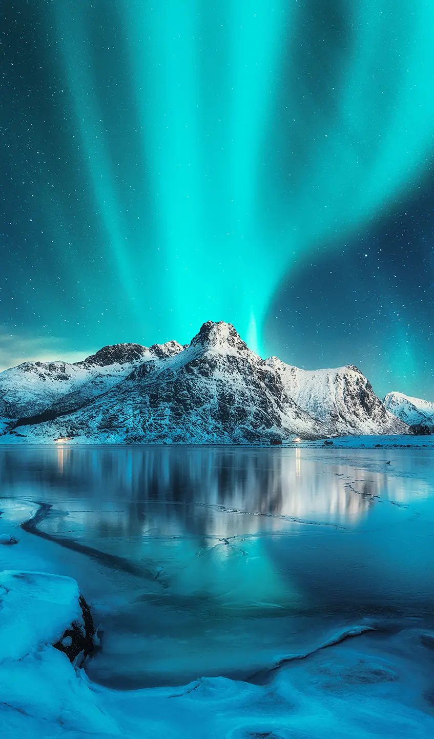 Panneau mural douche VIPANEL INSPIRATION NATURE AURORE BOR BRI. 1500x2550x3MM|Revêtement pour salle de bain